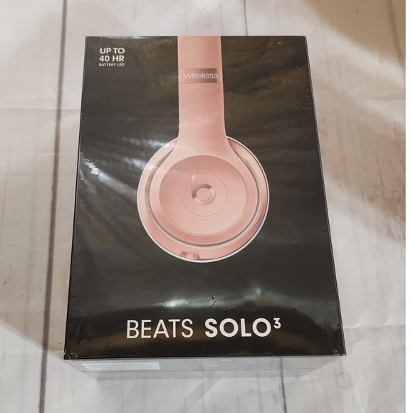 Beats by Dr. Dre Other - NEW! Beats by Dr Dre Solo 3 On-Ear Wireless Headphone [ Rose Gold ]